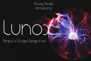 Lunox Sans Serif Font Download