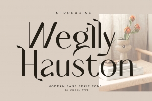 Weglly Hauston Font Download