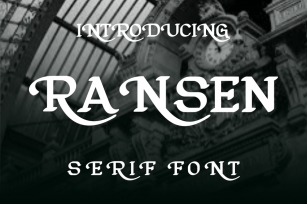 Ransen Font Font Download