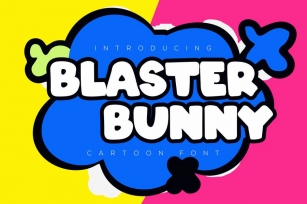 Blaster Bunny Font Font Download