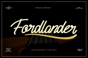 Fordlander Font Font Download