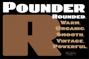 Pounder Round Font Download