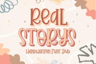 Real Storys Font Download