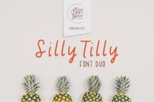 Silly Tilly Font Duo Font Download