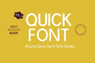 Quick Round Font Download