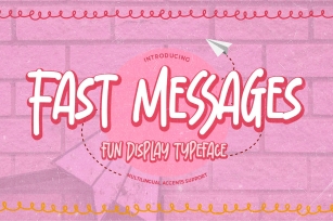 Fast Messages Font Download