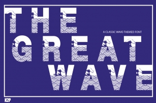The Great Wave Font Download