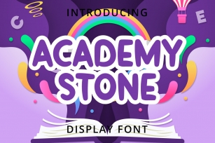 Academy Stone Font Download