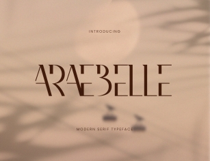 Araebelle Modern Serif Typeface Font Download