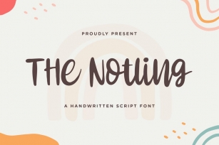 The Notling - A Handwritten Script Font Font Download