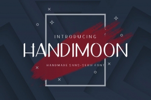 Handimoon Handmade Sans-serif Font Download