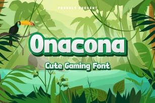 Onacona – Cute Gaming Font Font Download