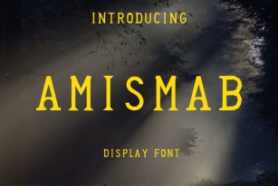 Amismab Font Download