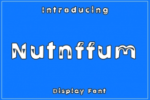 Nutnffum Font Download