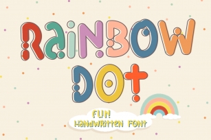 Rainbow Dot Font Download