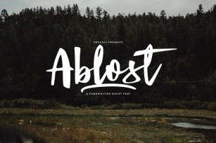 Ablost Font Download