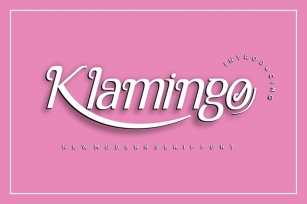 Klamingo Font Font Download