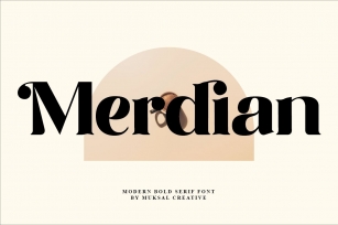 Merdian Font Download