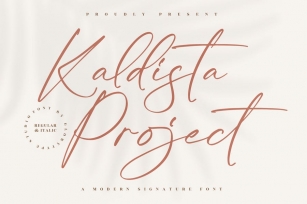 Kaldista Project Signature Font Font Download