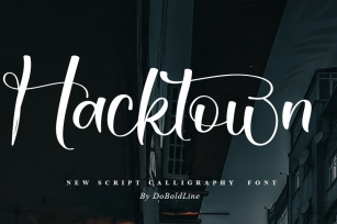 Hacktown Font Download
