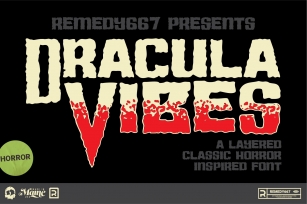 Dracula Vibes Font Download