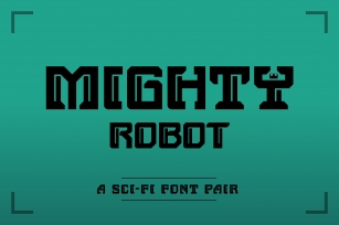 Mighty Robot Font Download