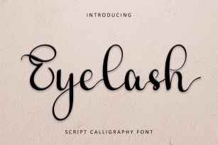 Eyelash Font Download