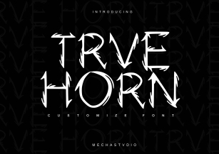 True Horn Font Download