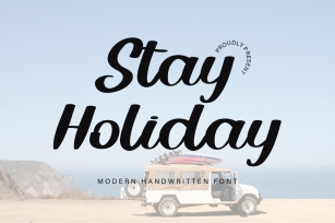 Stay Holiday Font Download