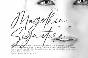 Magethin Signature Font Download