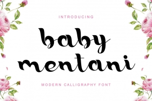 Baby Mentani Font Download