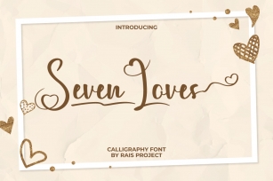 Seven Loves Font Download