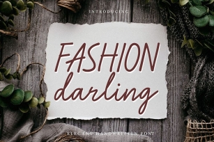 Fashion Darling Font Download