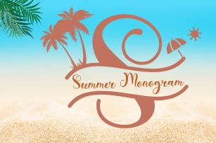 Summer Monogram ( Monogram ) Font Download