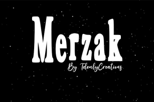 Merzak Font Download