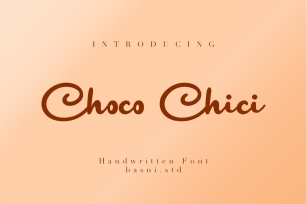 Choco chici Font Download