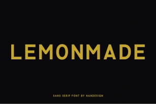 Lemonmade Font Download