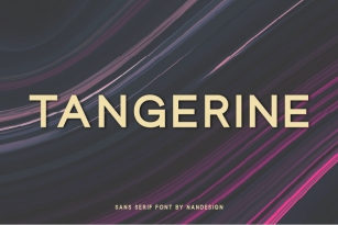 Tangerine Font Download