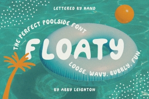 FLOATY by Abby Leighton Font Download