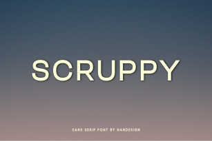 Scruppy Font Download