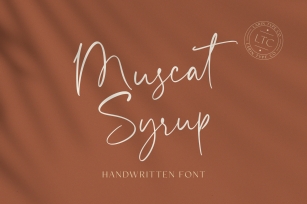 Muscat Syrup Font Download