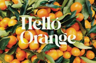 Hello Orange Font Download