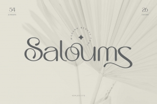Saloums Font Download