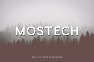 Mostech Font Download