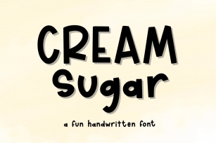 Cream Sugar Font Download