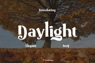 Dayligh Font Download