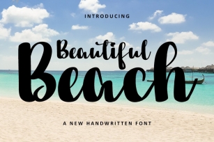 Beautiful Beach Font Download