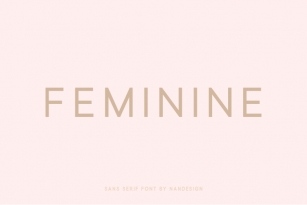 Feminine Font Download