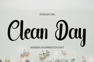 Clean Day Font Download