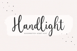 Handlight Font Download